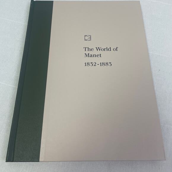 Vintage 1970 The World of Manet Time Life Library of Art Book & Case Sleeve - Picture 3 of 4